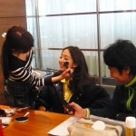 花ちゃんも登場。撮影裏風景をご紹介！　