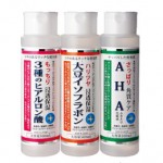 【ドクターエルウィン】ドクターエルウィン ER ローション (右)AHA ピーリングタイプ(中)大豆イソフラボンタイプ(左)ヒアルロン酸タイプ