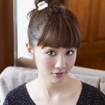 高め盛りお団子でカジュアル気分に