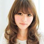 乾かすだけで巻き髪風の形状記憶なパーマスタイル