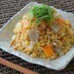 石坂優子の「キレイを養う★美味旬★レシピ」（61） 生芋こんにゃくで食べすぎ防止。こんにゃくと根菜のチャーハン