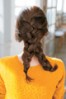 着物姿で参加する二次会パーティーにも◎クラシカルなゆる3つ編みヘアアレンジ