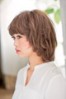 無造作カールで表情豊かな立体ヘアに！