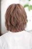無造作カールで表情豊かな立体ヘアに！