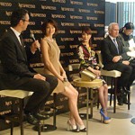 米倉涼子さんが「ネスプレッソブティック 表参道店」オープニングプレス発表レセプションにスペシャルゲストとして登場!