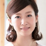 のばしかけ前髪にもピッタリなすっきりハーフアップ