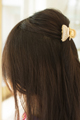 【5】“花の飾り”を使ったまとめ髪