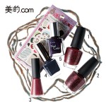 人気ＨＭ女子3人衆がセレクト！2013秋冬「私 この色 気になっています！」～ネイルカラー編～