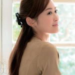 毛流れがさりげなく目立ち 気品、色気、華感がアップ！ねじりハーフアップ