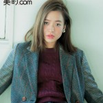 おしゃれな人から“冬服×春メーク”　チェックジャケット×透け赤リップ