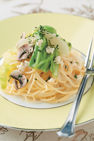 木下あおい美腸ダイエットレシピ（１）たっぷりの食物繊維で腸内をお掃除　野菜のデトックスパスタ