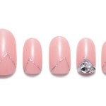 【brace Nail】シルバーラインでシャープなひねりを