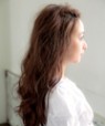 桜雨も余裕のヘアアレンジ＜ねじる×ロングヘア＞