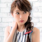 雨に負けないヘアアレンジ＜結ぶ×ロングヘア＞