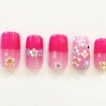 【MARS THE SALON】濃いめピンクで大人のフラワーアート