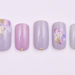 【esNAIL】大人グレージュで涼しげな印象に