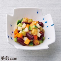 木下あおい美腸ダイエットレシピ（18）ミックスビーンズの甘辛煮