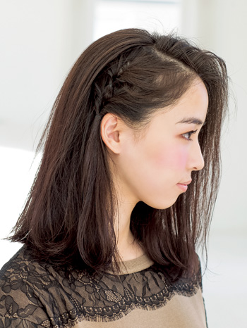 前髪くるりんぱ 簡単アレンジ術 基本 ちょっと変わったやり方 美的 Com