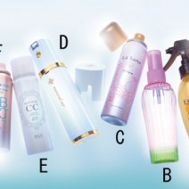 最先端スプレーコスメ図鑑＜ヘアケア＆ベースメーク編＞