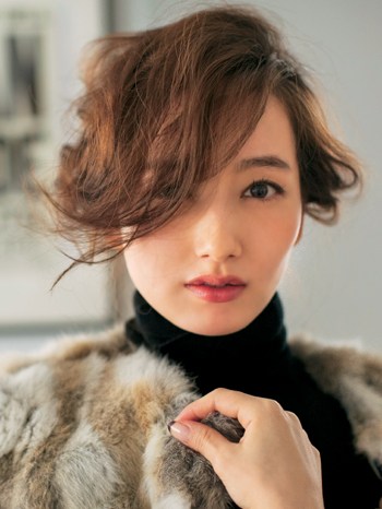ショートヘア風ゆるアップ＜ロング＞