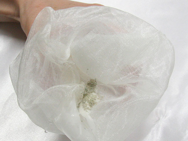 洗顔補助料を使用する場合は一緒に入れてください
