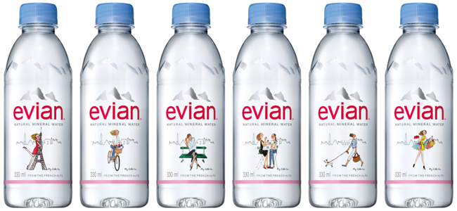 この夏は、パリジェンヌ気分を味わえるevianでミネラル補給をしよう！