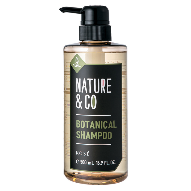 ノンシリコンシャンプー：厳選したボタニカル成分配合