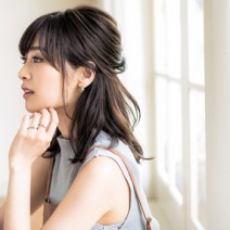 正統派ハーフアップに今っぽさをプラス！「ほの甘ハーフアップくるりんぱ」