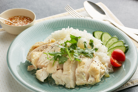 鶏胸肉のシンガポールごはん