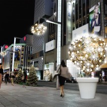 2016年のクリスマスは、昼・夜違った銀座のイルミネーションでキラめく♡