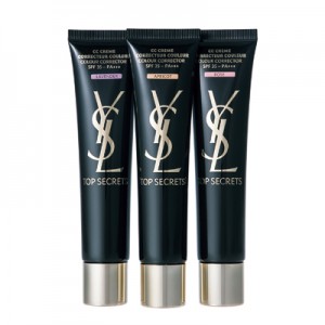 【イヴ・サンローラン・ボーテ】 トップ シークレット CC クリーム ラベンダー(左)