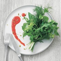 葉もの野菜を花束風にしたおしゃれレシピ！ブーケサラダ
