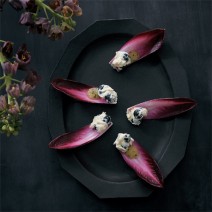 ブルーベリー＆紫チコリのパープルカラーがスタイリッシュ！ワントーンサラダ