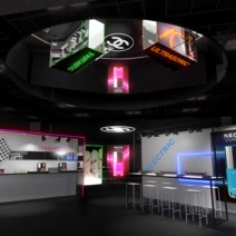 限定アイテムの発売も！ネオンカラーに彩られた新感覚の会場でメーク体験ができる期間限定シャネル ビューティ イベント＠表参道