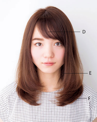 いつものロングヘアに レイヤー を 17のスタイル見本 美的 Com