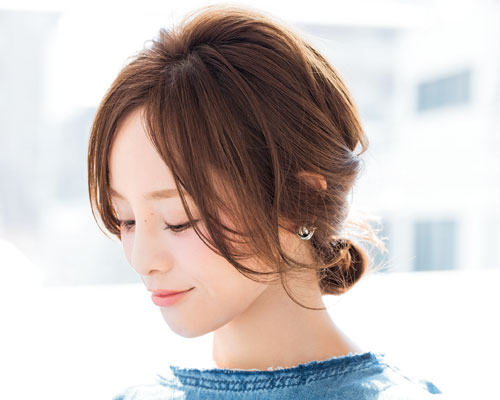 ゆるっと見えてくずれにくい♪簡単夏のヘアアレンジ