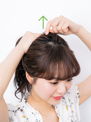 簡単！夏の涼やかヘアアレンジ