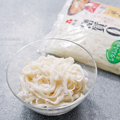 うどんの置き換えに“糖質0g麺”