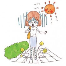 真夏のストッキング×革靴でムレた脚…気になるニオイの対策法は！？