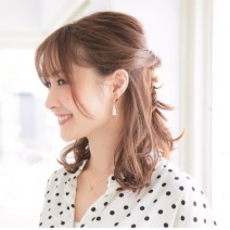 人気インスタグラマー発！こなれヘアを叶えるヘアアレンジのくずしワザ～ハーフアップくるりんぱ～