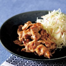 晩酌のおともに「キレイなおつまみ」を！～ビネガー豚しょうが焼き～
