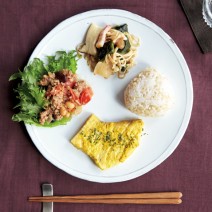やせおかでおなじみの柳澤英子さん伝授！魚メインの腸活やせおかワンプレート