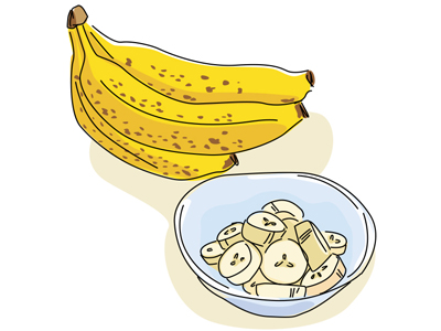 酵素が豊富な黒バナナでダイエット