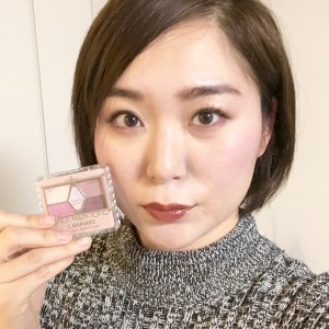 プチプラ！スモーキーアイシャドウ②　キャンメイク