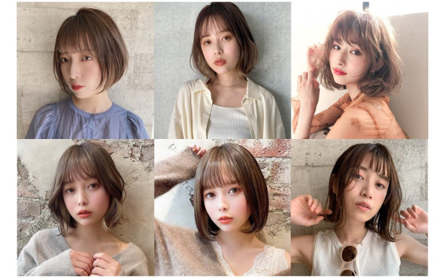 参考になる 前髪あり ボブ 18のスタイル と アレンジまとめ 美的 Com