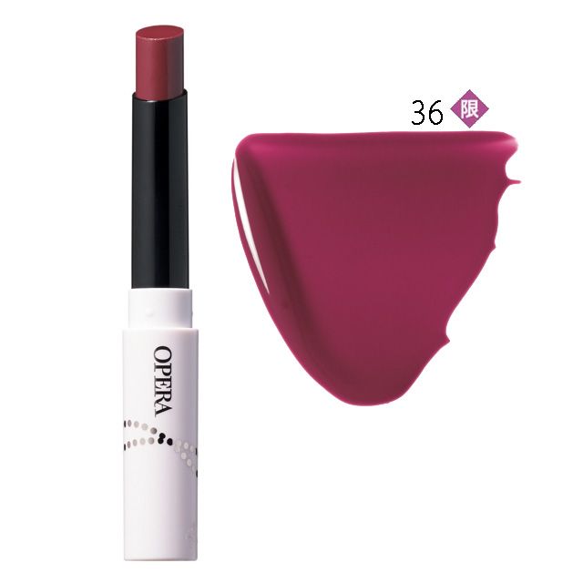 オペラ シアーリップカラー N　バーガンディ、青みピンクが追加