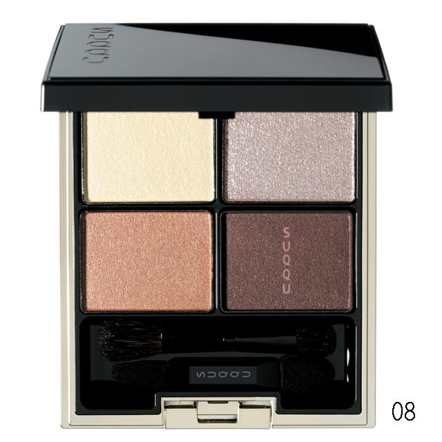 SUQQU(スック) デザイニング カラー アイズ 絶妙なカラーとなめらかな質感の4色パレット 