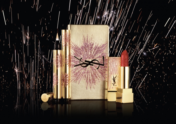 ゴールドとローズピンクの煌めきを！YSLクリスマス限定アイテム登場