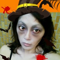 ハロウィンで注目の的！手持ちコスメで時短カンタン「オバケメイク」