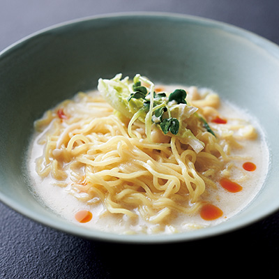 ダイエット中のシメ飯に！ヘルシー豆乳麺